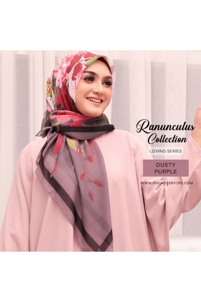 RANUNCULUS COLLECTION IN LOVING - DUSTY PURPLE